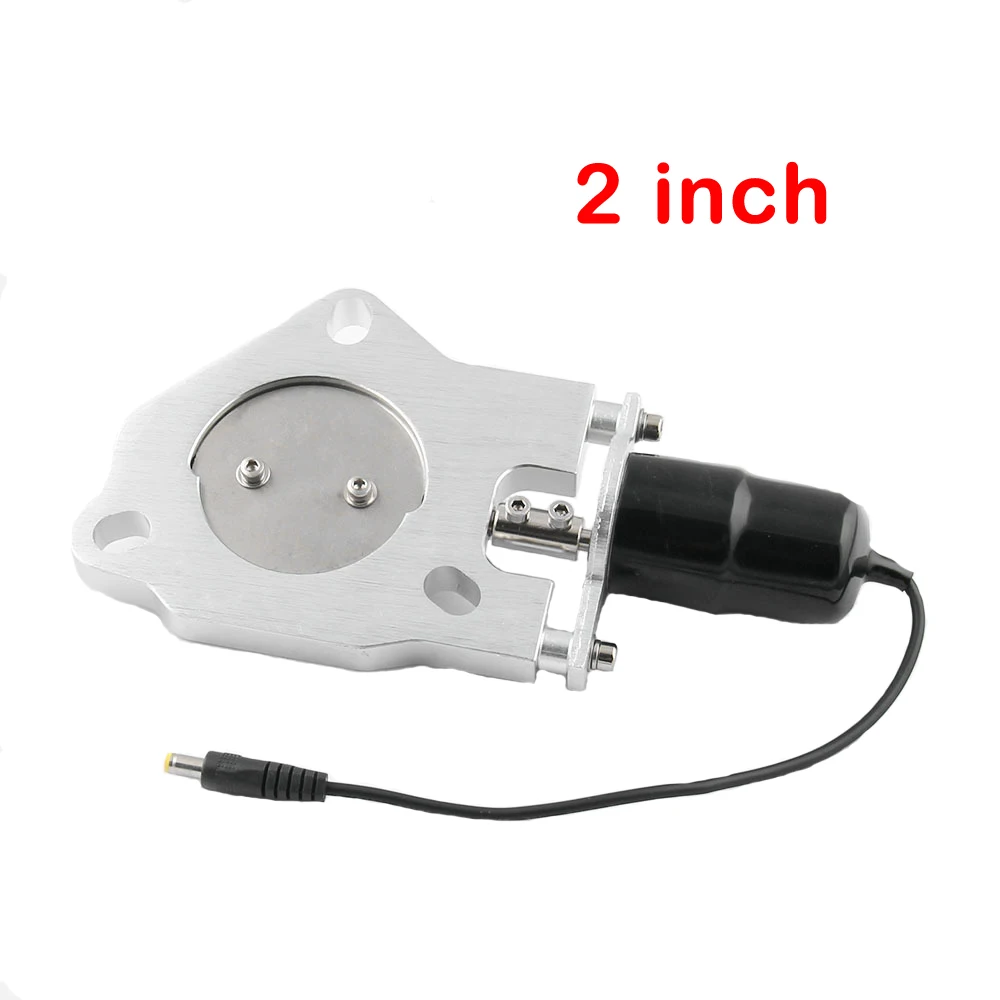 2.5/" Electric Exhaust Catback Downpipe Cutout E-Cut out Valve kit Switch Control