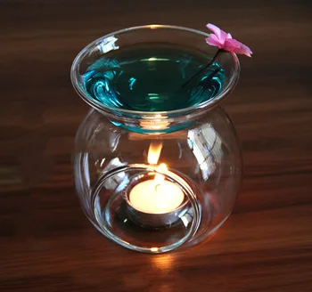 

Glass Oil Burner Home Decorations Aroma Furnace High Quality Candle Aromatherapy Oil Lamp Romantic Gifts And Crafts