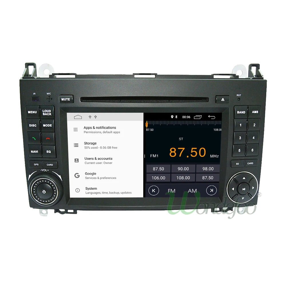 Clearance IPS 2G Android 8.1 Car DVD GPS For Mercedes Benz Sprinter B200 B-class W245 B170 W209 W169 multimedia player GPS radio stereo 3