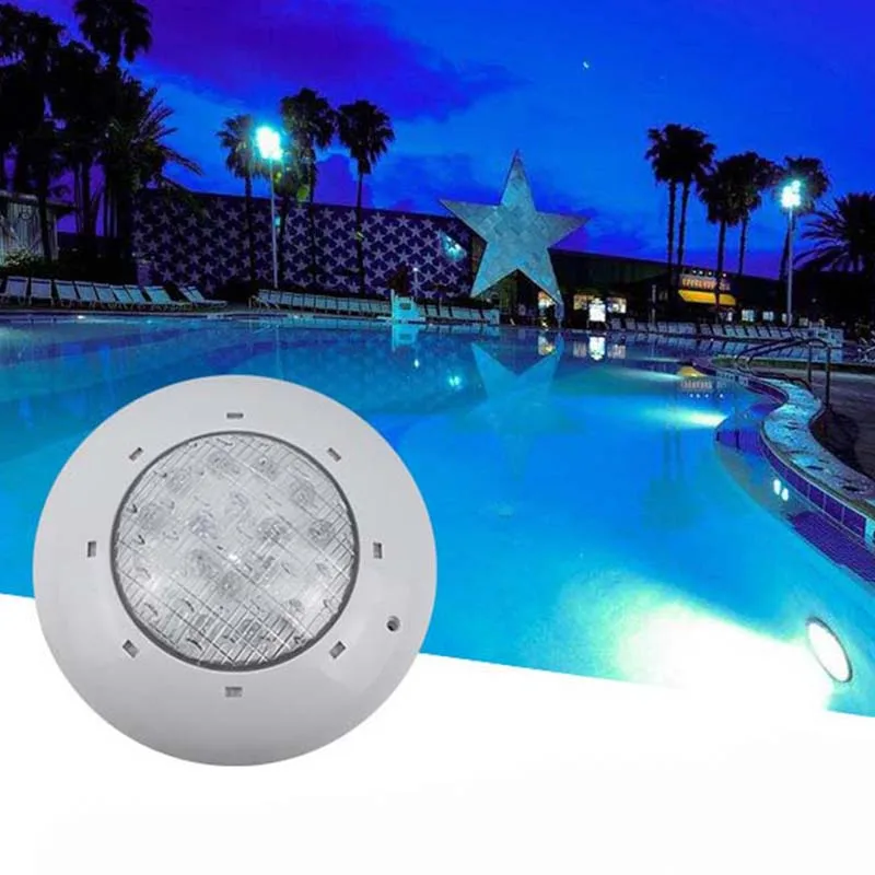 Светодиодный светильник для бассейна 12 в 24 Вт 36 Вт Smd Холодный белый светодиодный водонепроницаемый светильник для бассейна открытый