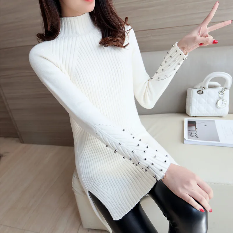 Beaded Sweater Dress