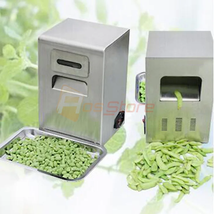 

NEW 220V Home Use Beans Peeling Machine Easy To Operate Mini Electric Soybean Dehuller Sheller Peeler Shelling Machine