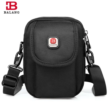

BALANG Brand Men's High Quality Crossbody Bags Male Messenger Bags Small Casual Waterproof Shoulder Bag Unisex Fashion Waist bag