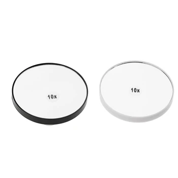 

2x Makeup Mirror 10X Magnifying Mirror With Two Suction Cups Cosmetic Tool