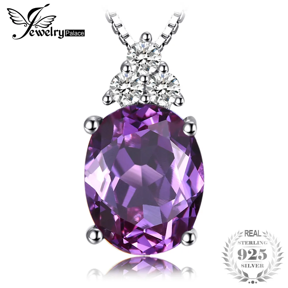 Jewelrypalace Oval 28Ct Created Alexandrite Sapphire Pendants 925 Sterling Silver Necklaces Without Chain huismerk kopen in de aanbieding Jewelrypalace Oval 28Ct Created Alexandrite Sapphire Pendants 925 Sterling Silver Necklaces Without Chain huismerk kopen in de aanbieding