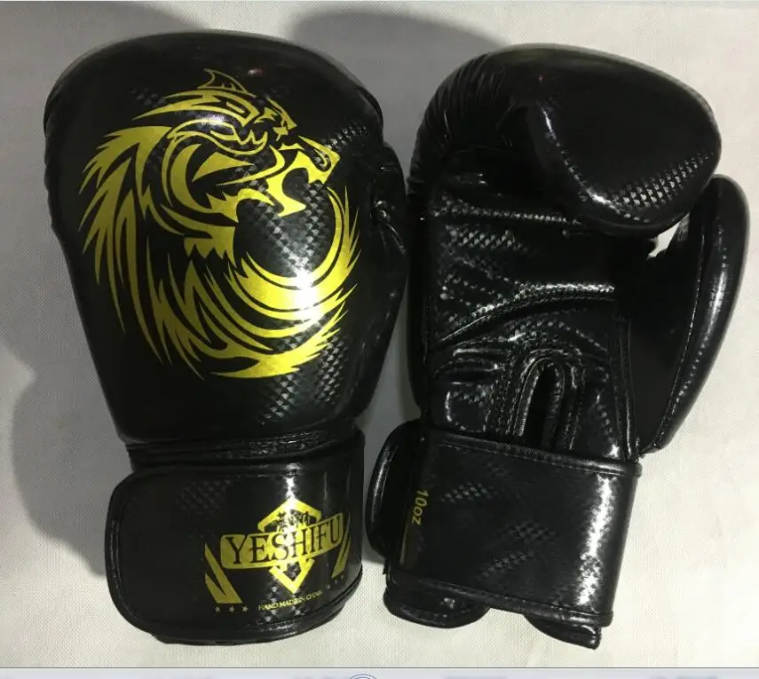 Детские Взрослые MMA Муай тайские боксёрские перчатки для спарринга боевые