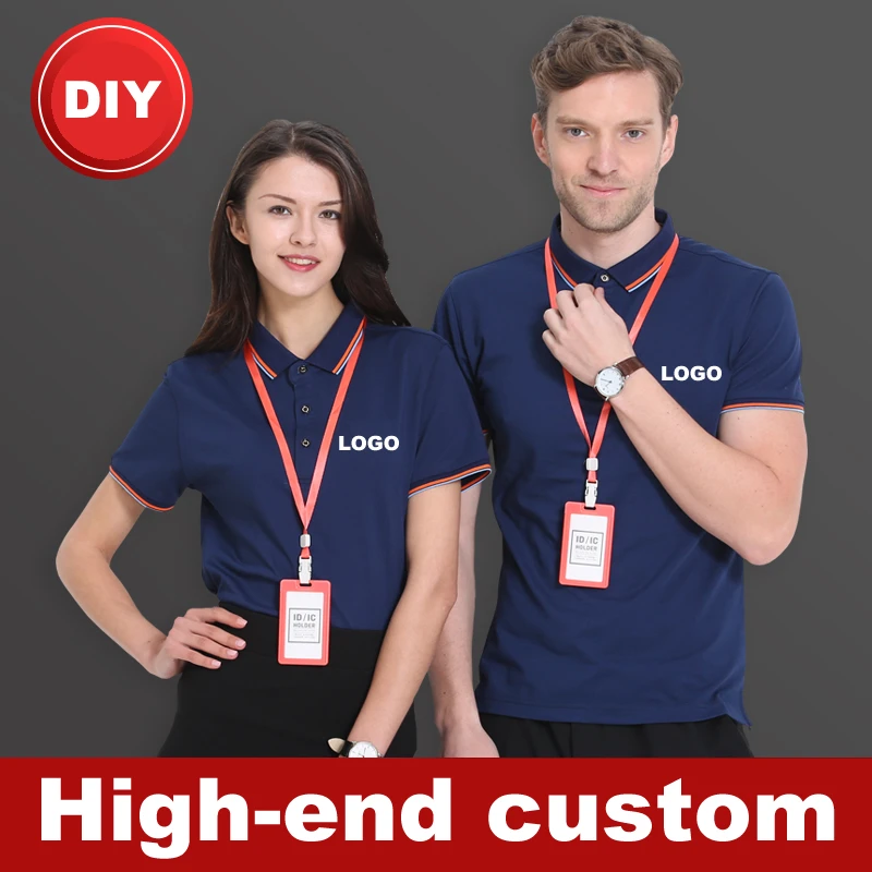 

Wholesale Custom Polo Shirt LOGO Design Brands Style Group Company Work Group Team Printing Short Polo Shirts Maker DIY Clothing