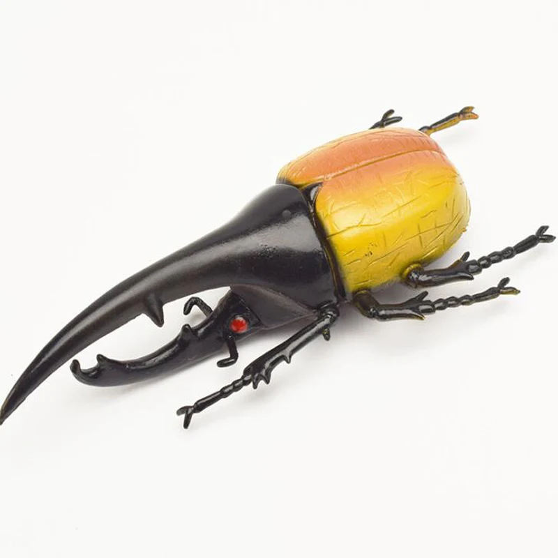 13 см имитация жука модель Защита окружающей среды ПВХ Реалистичная игрушка насекомое аккуратный Забавный праздник Детская обучающая игрушка