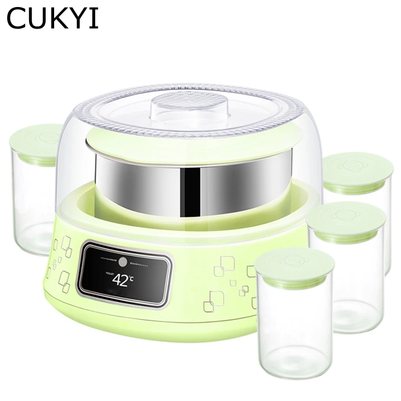 CUKYI 10W Household Electric Automatic yogurt machine 1L capacity