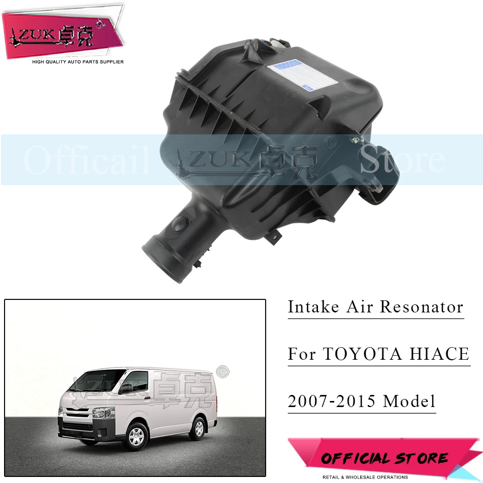 

ZUK Auto Car Air Intake Resonator Air Silencer For TOYOTA HIACE 2007 2008 2009 2010 2011 2012 2013 2014 2015