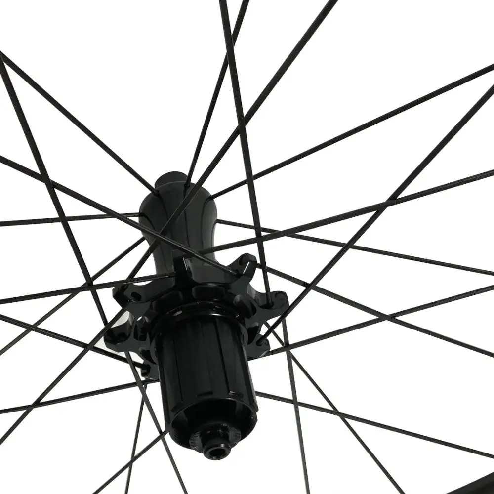 Perfect Road Bike Wheel SLR Straight Pull Low Resistance Ceramic Hub 25mm Wider U Shape Tubular Clincher Tubeless 700c Carbon Wheelset 5