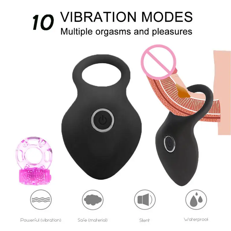 Usb зарядка Мужской вибрирующий G-Spot длительная задержка Вибратор массажер