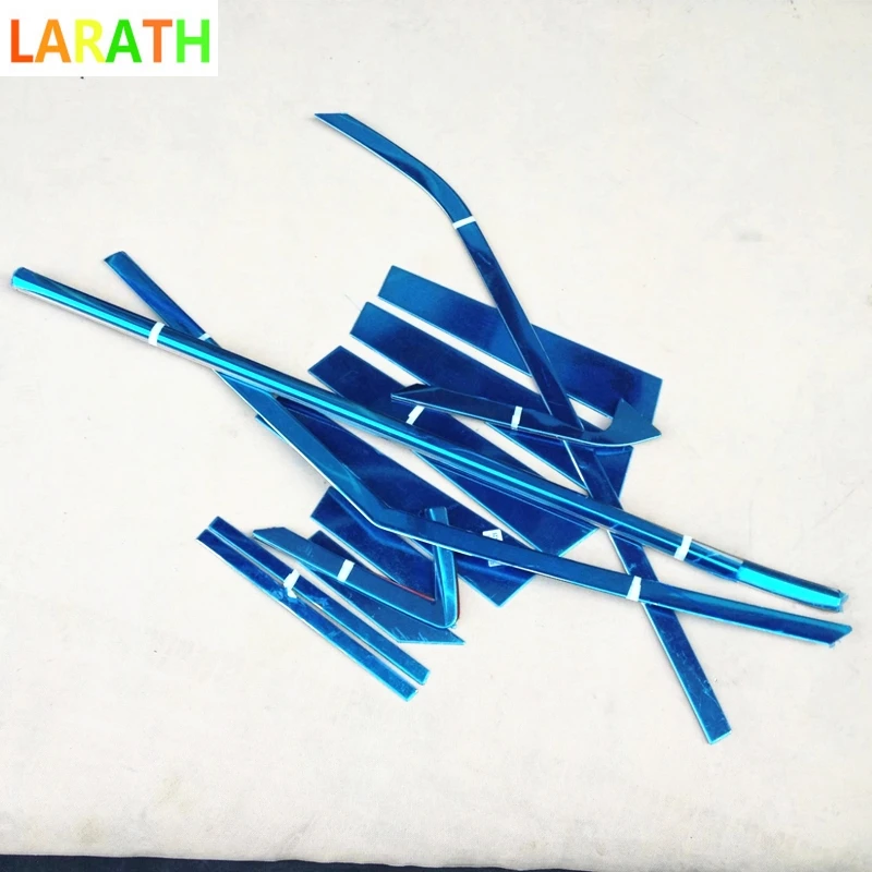 

For Hyundai ix25 Creta 2015 2016 Stainless Steel Door Window cover Trim Frame Sill Molding Decoration 20 pcs/set Car styling