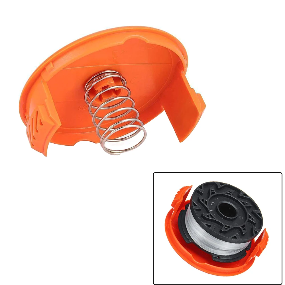 RC-100-P сменная катушка колпачок и весна подходит для Black& Decker AFS триммер 3 шт аксессуары