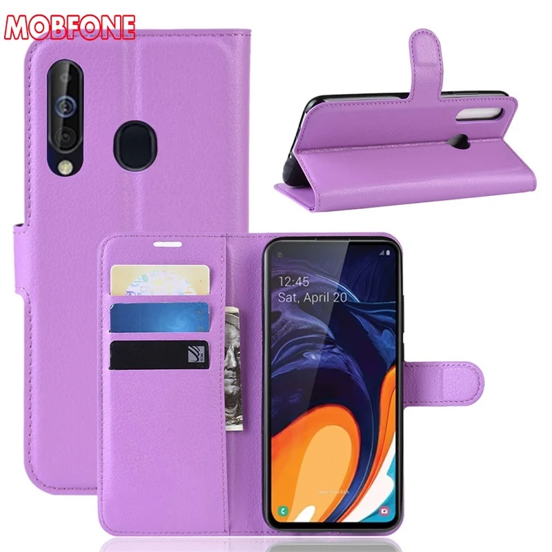 Luxury Case for Samsung Galaxy A60 Cover Flip Stand Wallet PU Leather Full Protective Pouch Phone for Samsung A60 SM-A606F Cover Luxury Case for Samsung Galaxy A60 Cover Flip Stand Wallet PU Leather Full Protective Pouch Phone for Samsung A60 SM-A606F Cover