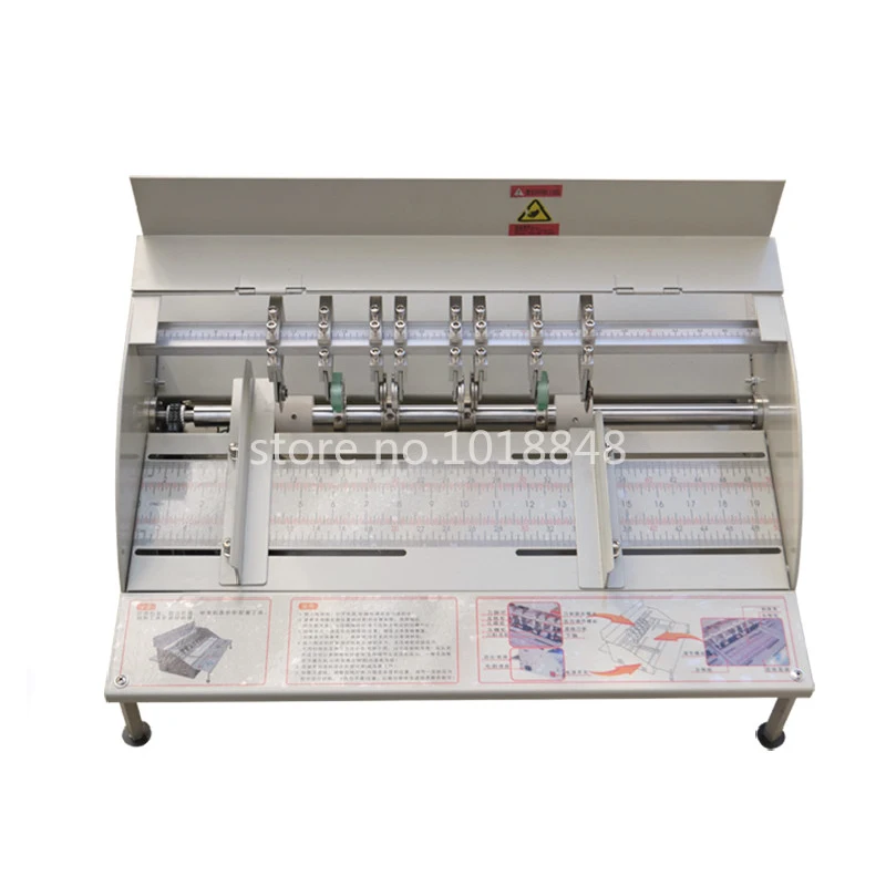 

Upgrade! With 8pcs blades, Electric paper creasing machine book cover creasing cutting and creasing machine 220v / 110v