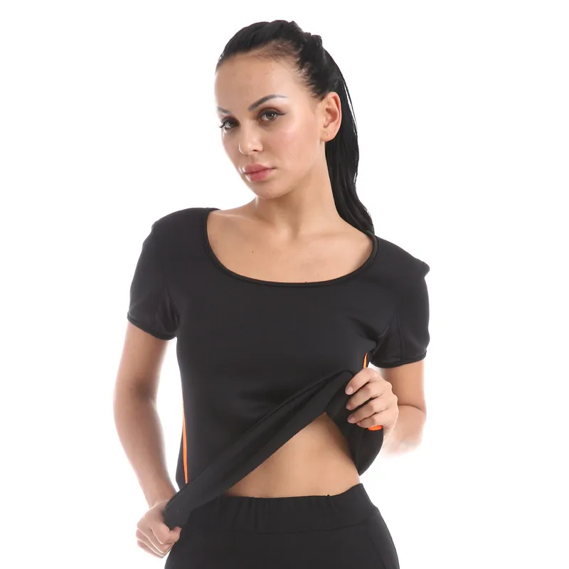 SEXYWG спортивный топ, рубашка для йоги, формирователь тела, тонкая талия, Traienr, для женщин, неопрен, сауна, согревающая блузка, Корректирующее белье, куртка с длинным рукавом