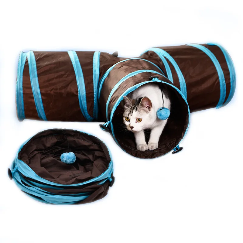 Dog-Toys-Pet-Cat-Play-Tunnel-Foldable-3-Holes-Pet-Cat-Tunnel-Toys-Indoor-Outdoor-Durable-1x-3Way-Tubes-Shape-T-Puppy-cat-play-house-Exercise-Tunnel-Cave-Toys-PT0087 (7)