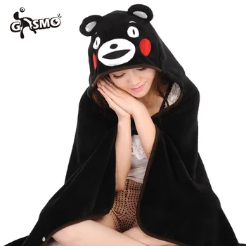

Adorable Monster My neighbor totoro Kumamon Cloak Cosplay Costume Cardigan Women Cute Cape Cloak Animal Coat with ears Gift