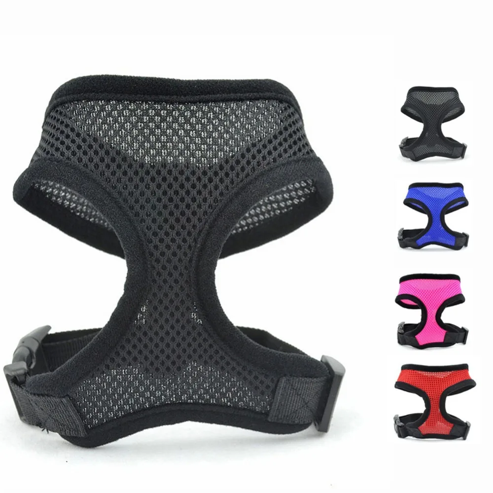 Adjustable Pet Dog Soft Breathable Air Multi-colored Mesh Puppy Vest Harness Free Shipping | Дом и сад