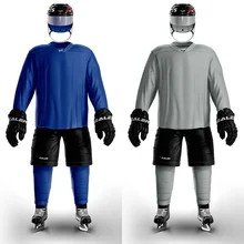 COLDINDOOR 2 шт одноцветные домашние и выездные хоккейные Джерси для практики H6000