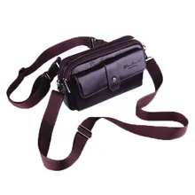 Высокое качество Пояса из натуральной кожи тенденция Фанни поясная Для мужчин известный модный бренд кошелек путешествия Повседневное Сумка Кроссбоди Мешок