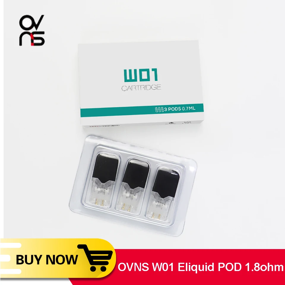 Оригинальный сменный картридж OVNS W01 емкость 0 7 мл для vns Kit Pod System Vape с