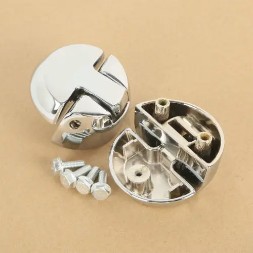 Chrome Motorcycle Saddlebag Lock Hinges For Indian Chieftain Roadmaster