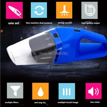 

New 120W Car Handheld Mini Vacuum Cleaner for Audi A4 B5 B6 B8 A6 C5 C6 A3 A5 Q3 Q5 Q7 BMW E46 E39 E90 E36 E60 E34 E30 F30 F10