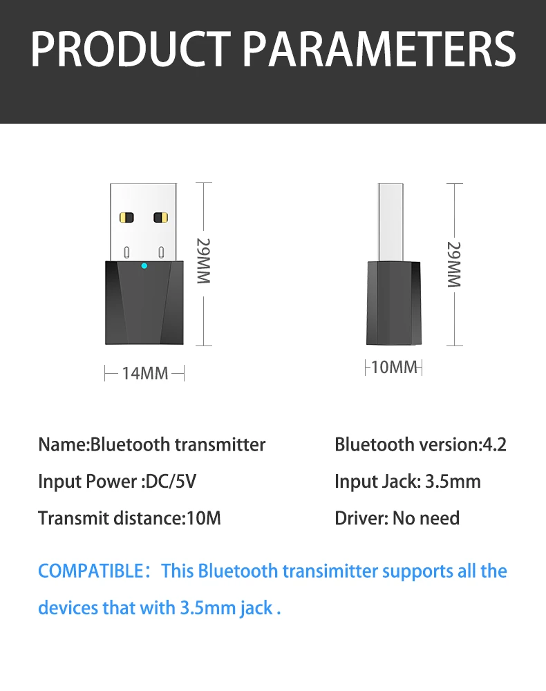product parameters