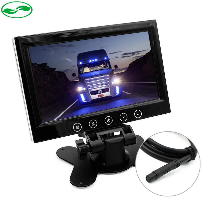 HD Digital Screen 800*480 7 Inch Car Monitor TFT Color LCD Auto