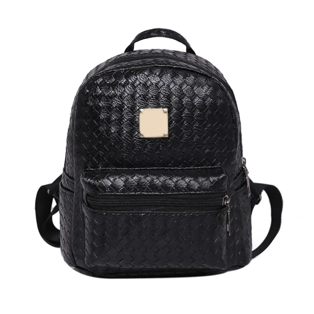 Hot Selling Fashion PU Leather Backpack Women Travel Small Backpacks High Quality Ladies Shoulder Bag Teenagers