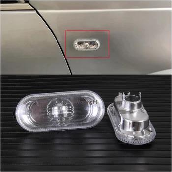 

Wooeight A Pair LED Turn Signal Lamp Side Marker Light Fit for Volkswagen Golf 4 Jetta Passat B5 Polo Bora Sharan Candy 2005
