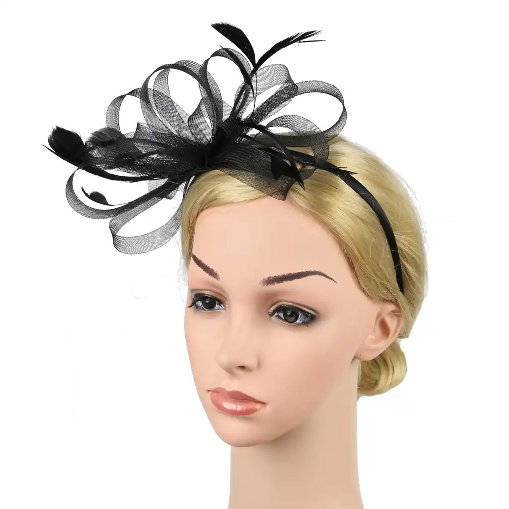Jaycosin Fascinators Hat For Women Tea Party Headband Fancy Dress