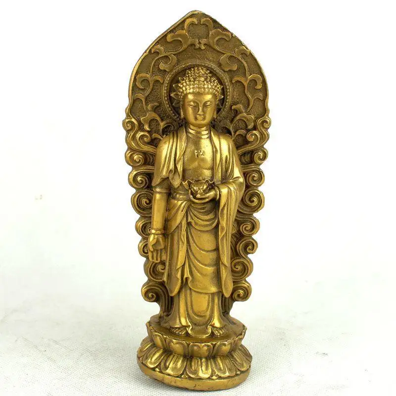 Статуя Будды Amitabha Mahasthamaprapta Bodhisattva 3 стиля на выбор 3 святых Западной молитвы домашний декор Guan-yin