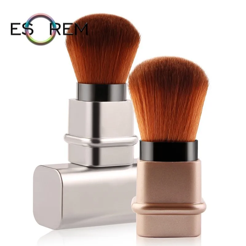 

ESOREM Hot Sale Portable Blush Brush Powder Brushes Square Scalable Makeup Foundation Brush Brochas Maquillaje 5436