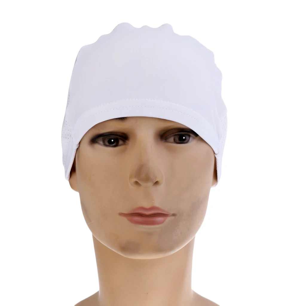 Mens Womens Quick Dry Sweat Wicking Beanie Cap Stretchy Cycling Skull Skull Cap Bandana Helmet Liner Hat for outdoor sports