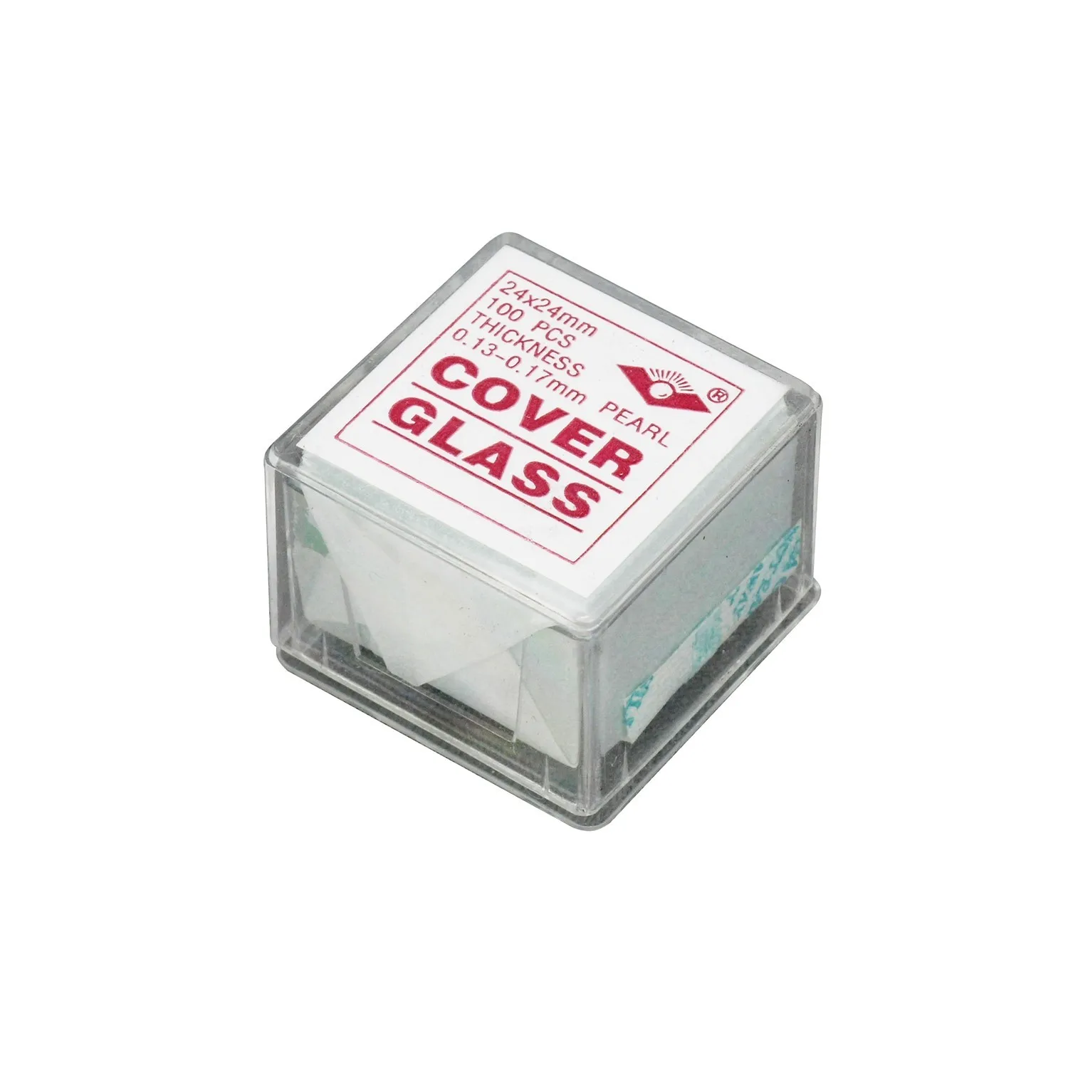 JoScope микроскоп стеклянная крышка слайды Coverslips 100 шт. предварительно очищенный 24