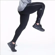 Высококачественные штаны для бега мужские фитнес бодибилдинг спортзал брюки для Одежда для бега осенние брюки