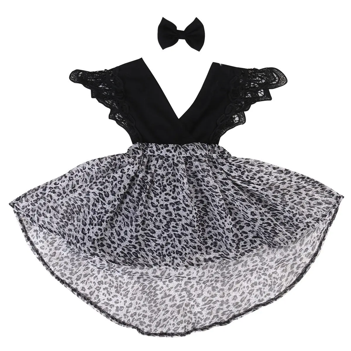 От 0 до 7 лет, леопардовое шифоновое кружевное платье для маленьких девочек праздничное Пышное Платье с узором, Новое поступление, боди для