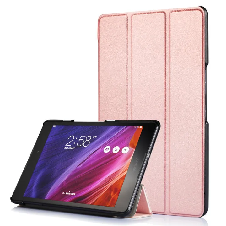 Умный чехол для планшета Asus Zenpad Z8 ZT581KL с магнитной подставкой, кожаный чехол для планшета Asus Zenpad 3 8,0 Z581KL, Чехол+ пленка для экрана+ ручка