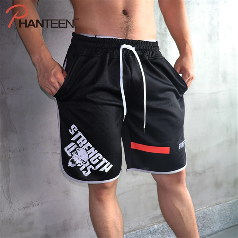 Skull Strong Fit 2019 новые мужские быстросохнущие Компрессионные шорты для спортзала