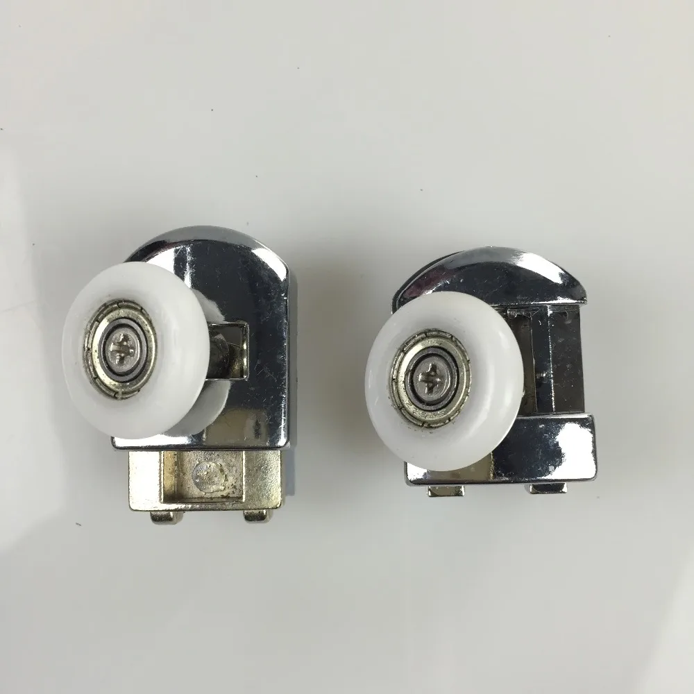 

8 Single Shower Screen Door Wheel Rollers Runner Pulleys 25mm