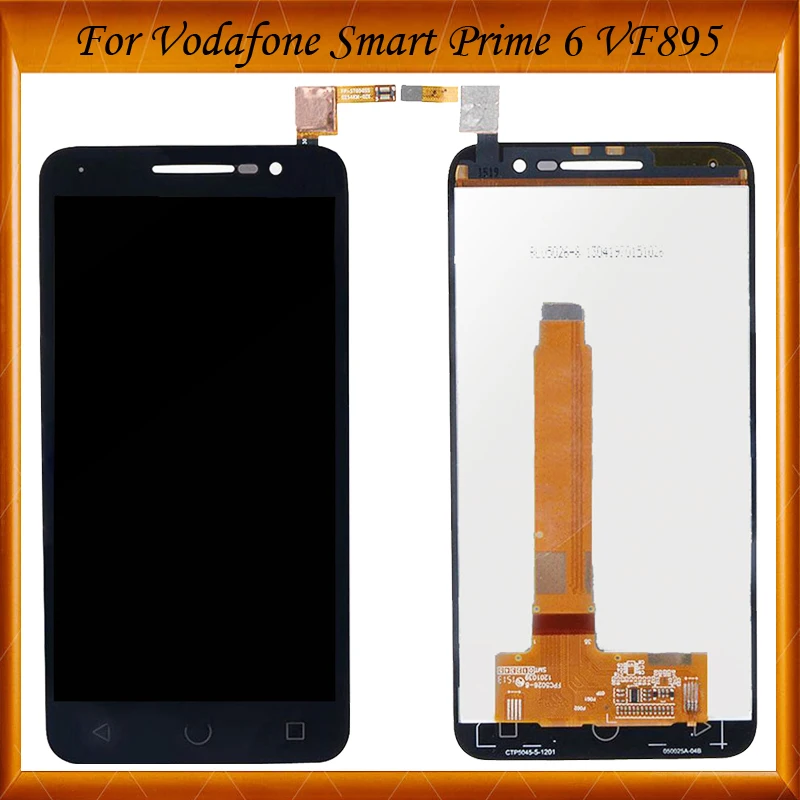 

5.0" Full LCD Display + Touch Screen Digitizer Assembly For Vodafone Smart Prime 6 VF-895N VF895 VF895N Replacement Parts