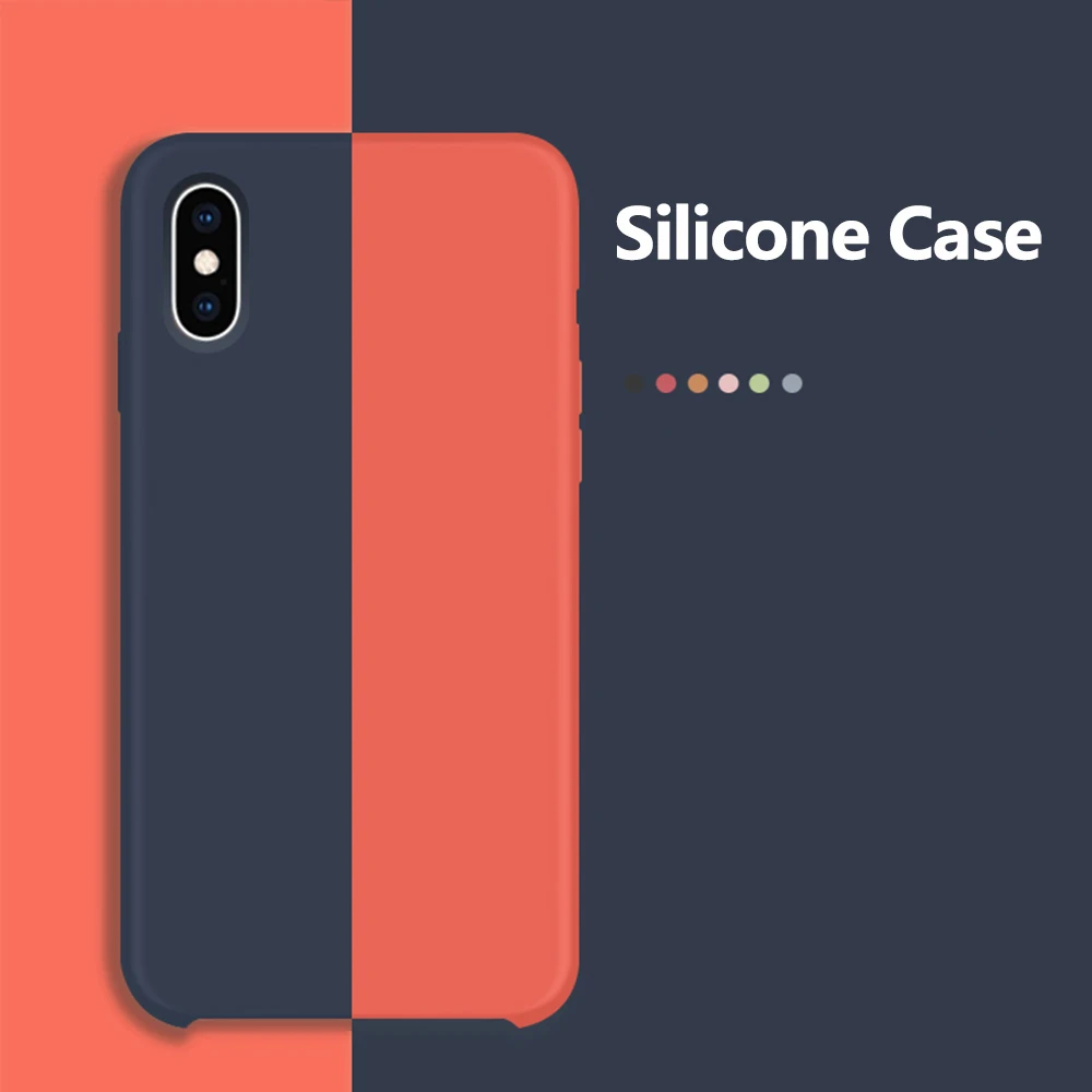 

Original Liquid Silicone Case For Oneplus 6T/6/5 Case Cover For Oneplus6T Case For One plus 6 6T 5T Cover Protecitve Phone Cases