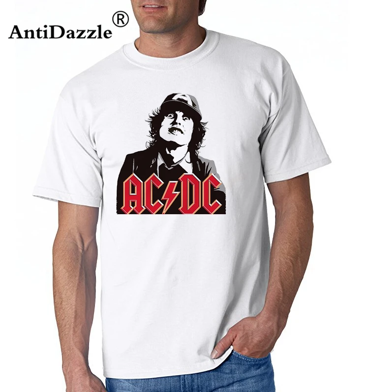 AC/DC рок футболка Для мужчин Пользовательские Дизайн или бюст Футболки для женщин