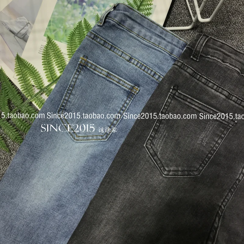 Дешевая Новинка весна осень Горячая Распродажа женские модные повседневные джинсовые брюки XC3
