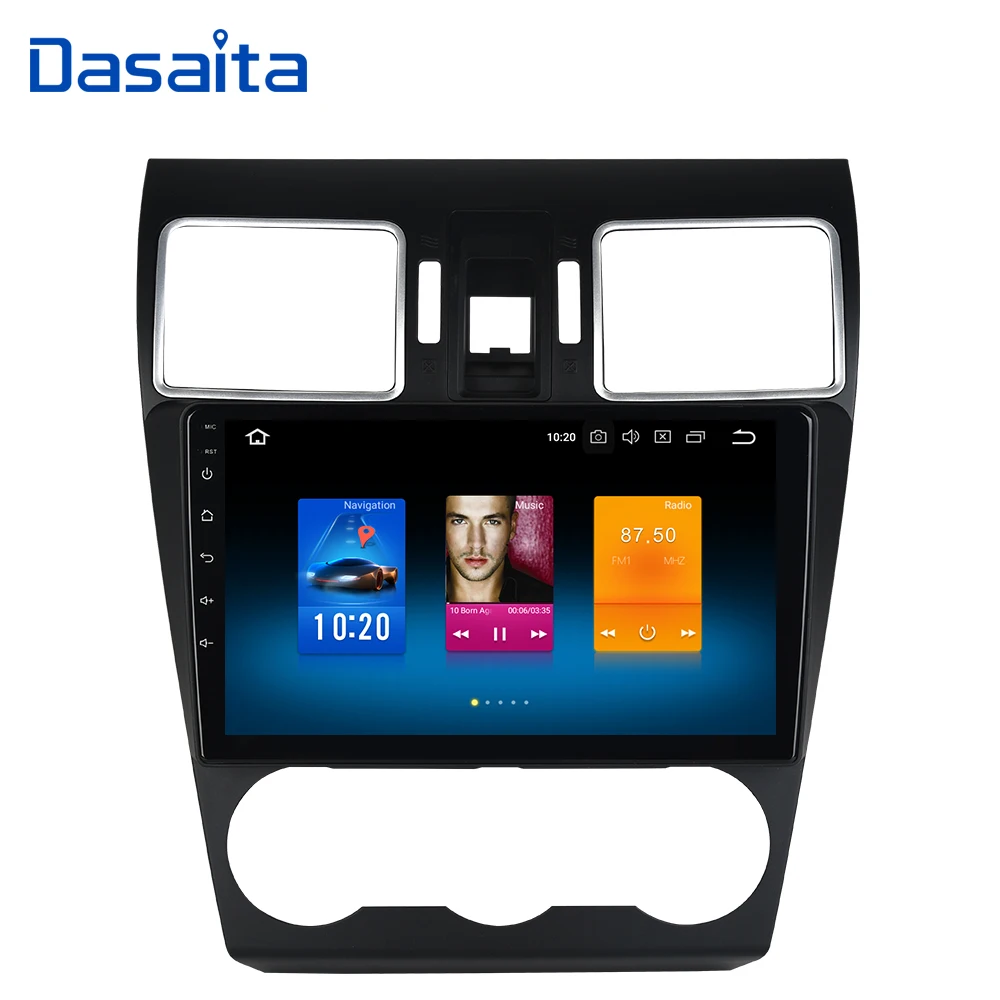 Clearance Dasaita 1 Din Car Radio with GPS Android 9.0 for Subaru Forester WRX XV 2016 2017 Stereo with 9" IPS Screen MP3 MP4 AVI SWC 0 Clearance Dasaita 1 Din Car Radio with GPS Android 9.0 for Subaru Forester WRX XV 2016 2017 Stereo with 9" IPS Screen MP3 MP4 AVI SWC 0