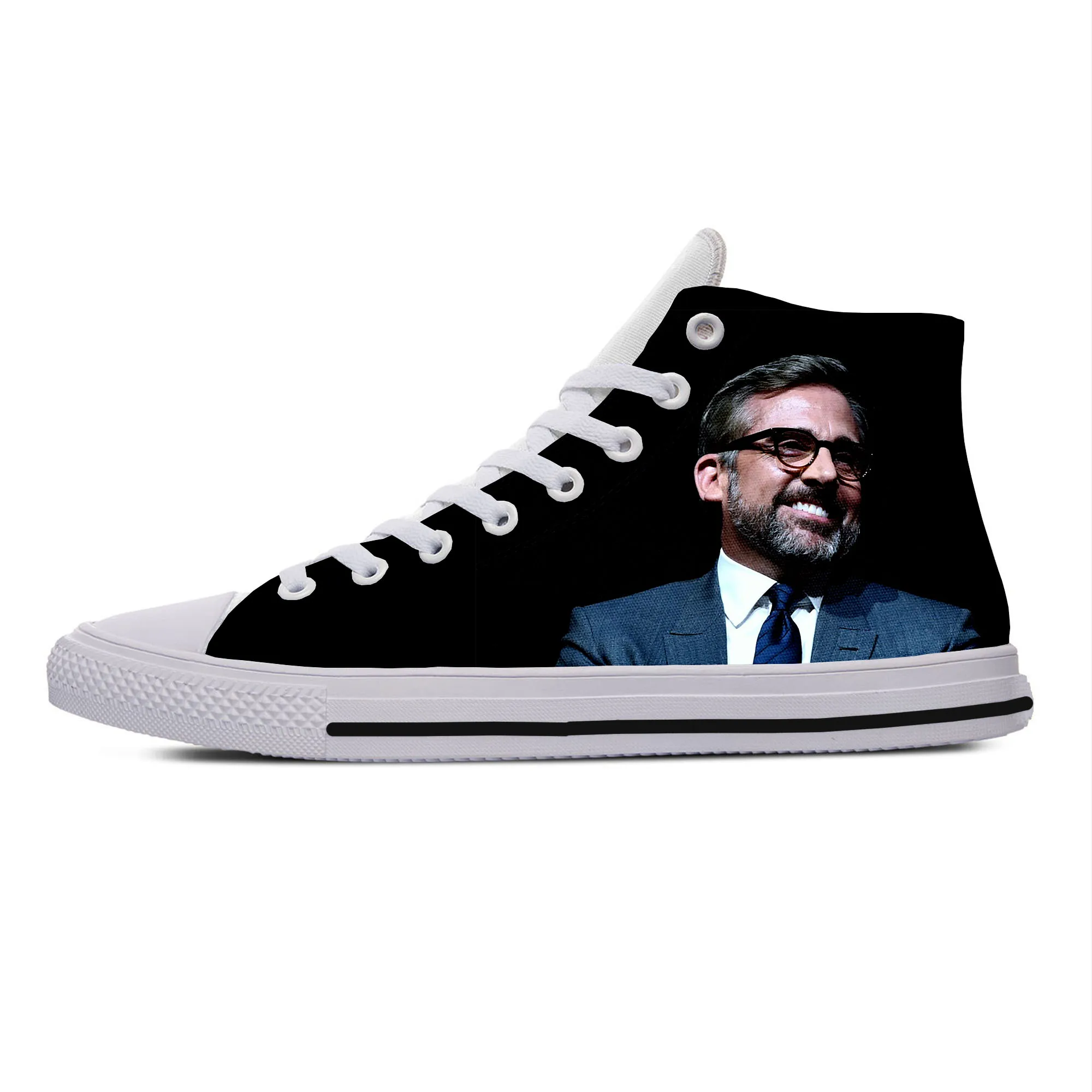 

2019 hot fashion 3D Steve Carell High Sneakers for men/women high quality 3D printing handiness casual shoes