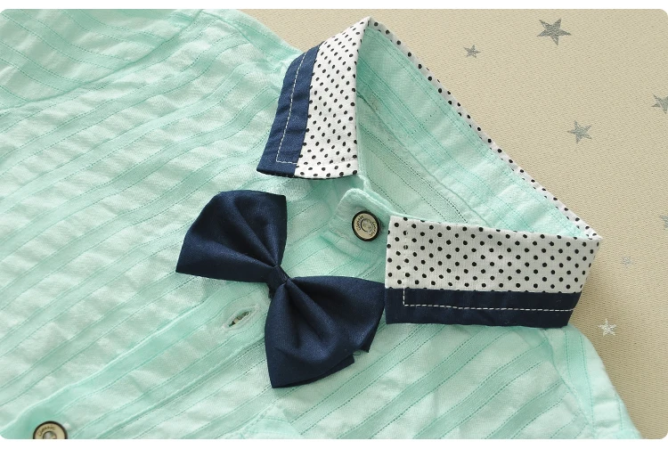 1-4y infants shirts thin children fashion 100% cotton turn-down collar with bow baby boys shirt kids top tees vetements garcons HTB1tPVoSpXXXXXoaFXXq6xXFXXXo - 1-4y infants shirts thin children fashion 100% cotton turn-down collar with bow baby boys shirt kids top tees vetements garcons
